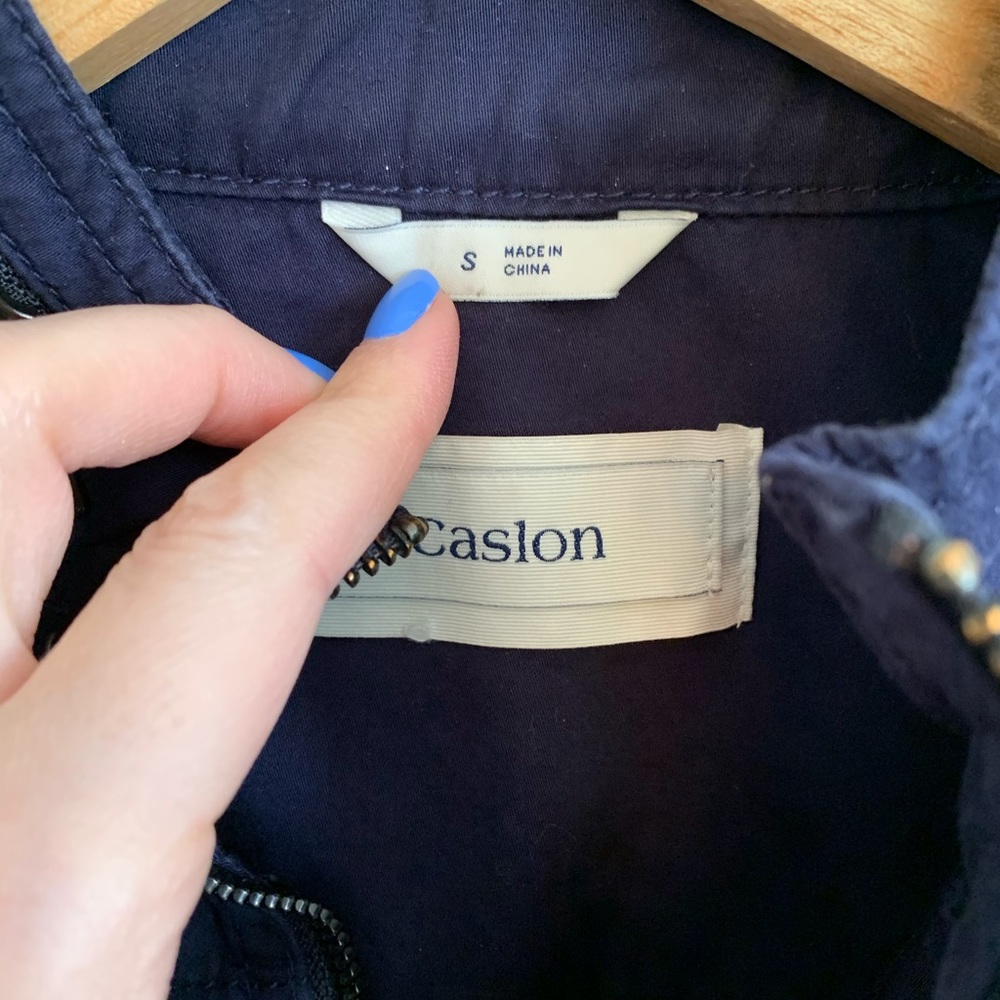 Calson Navy Blue Utility Jacket - image 4